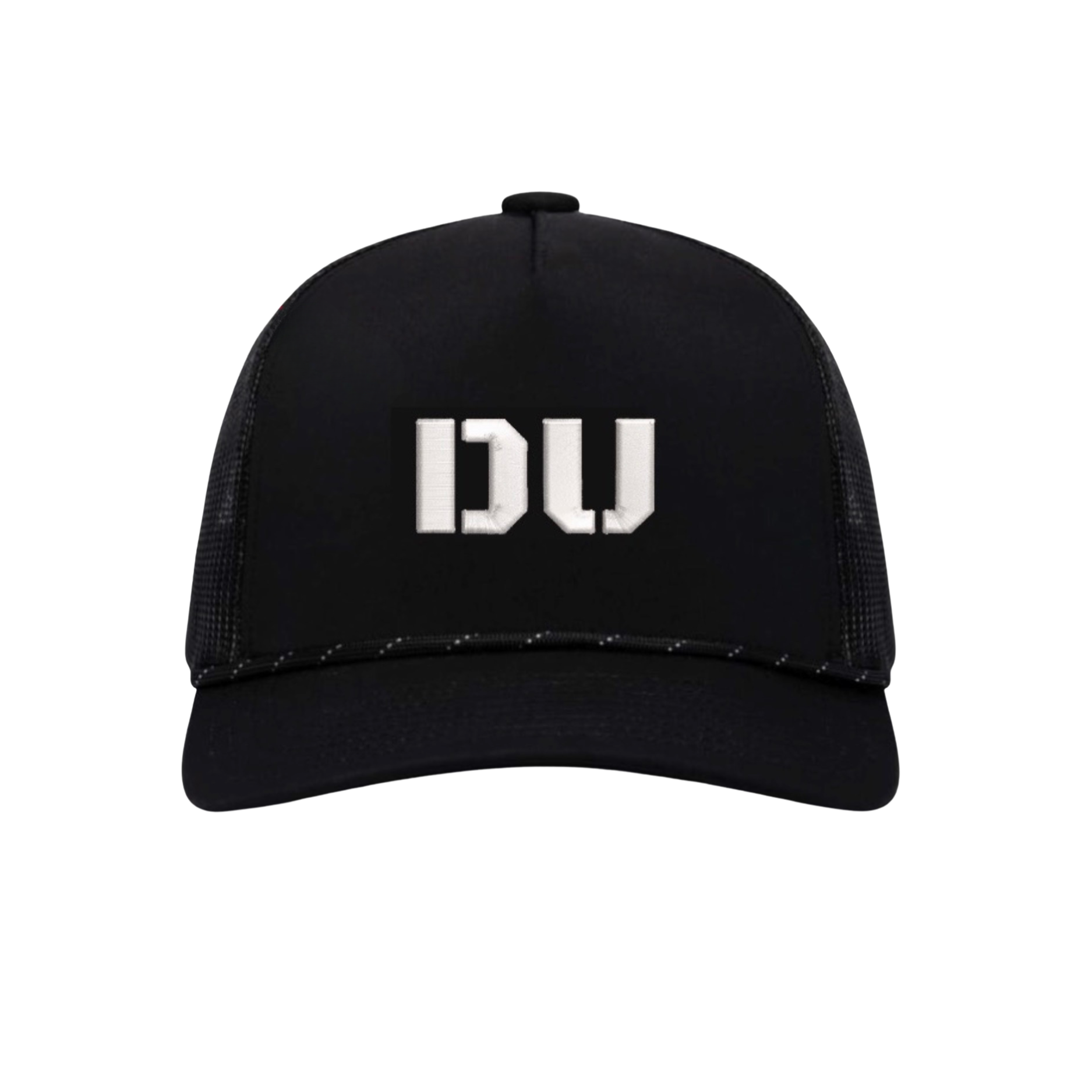 Black Dad Unit Rope Hat